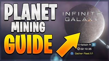 Ultimate Planet Mining Guide [ How to Get Millions of Resources in a Day in Infinite Galaxy ]