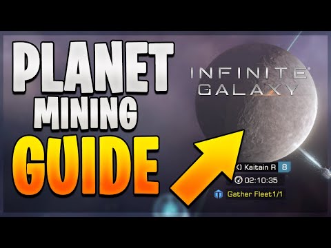 Ultimate Planet Mining Guide [ How to Get Millions of Resources in a Day in Infinite Galaxy ]