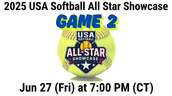 2025 Jun 27 SB  2025 USA Softball All Star Showcase Game 2 20250627