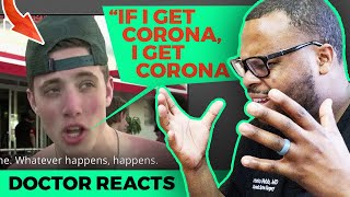 DOCTOR REACTS: If I get Coronavirus, I get Coronavirus!! 😳