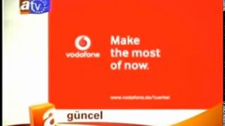 Atv Avrupa - Güncel Jeneriği 31.01.2009-Vodafone