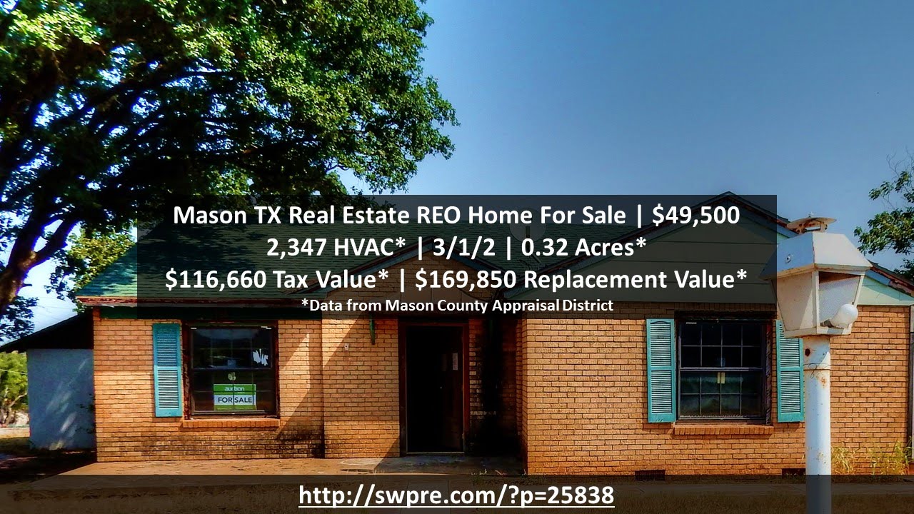 Mason TX Real Estate Home For Sale Stefanovs SWPRE Real Estate