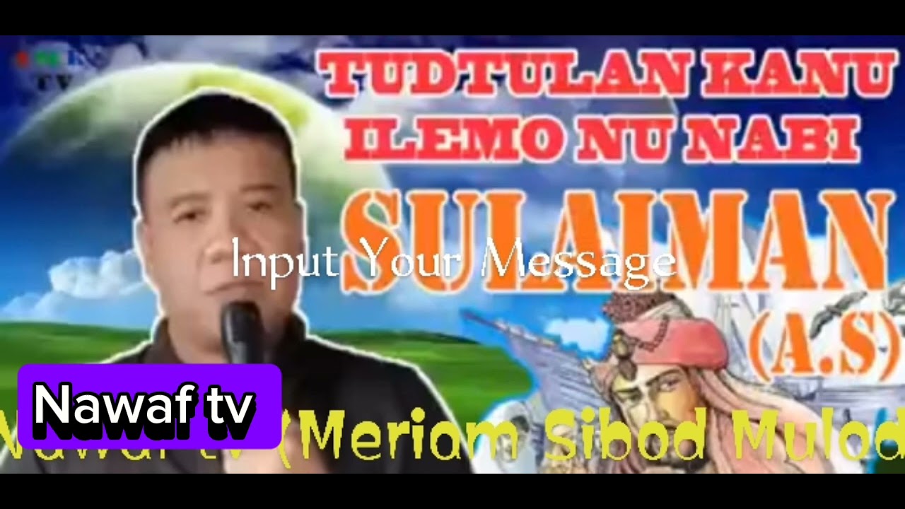 TUDTULAN KANO ILMO NO NABI SULAYMAN AS BY SHIEK SAGUIR SALINDAB