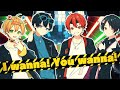 にじさんじ大好きな4人がガチで『I wanna! You wanna!』歌ってみた🍫🐰【ROF-MAO】【ちょこらび】