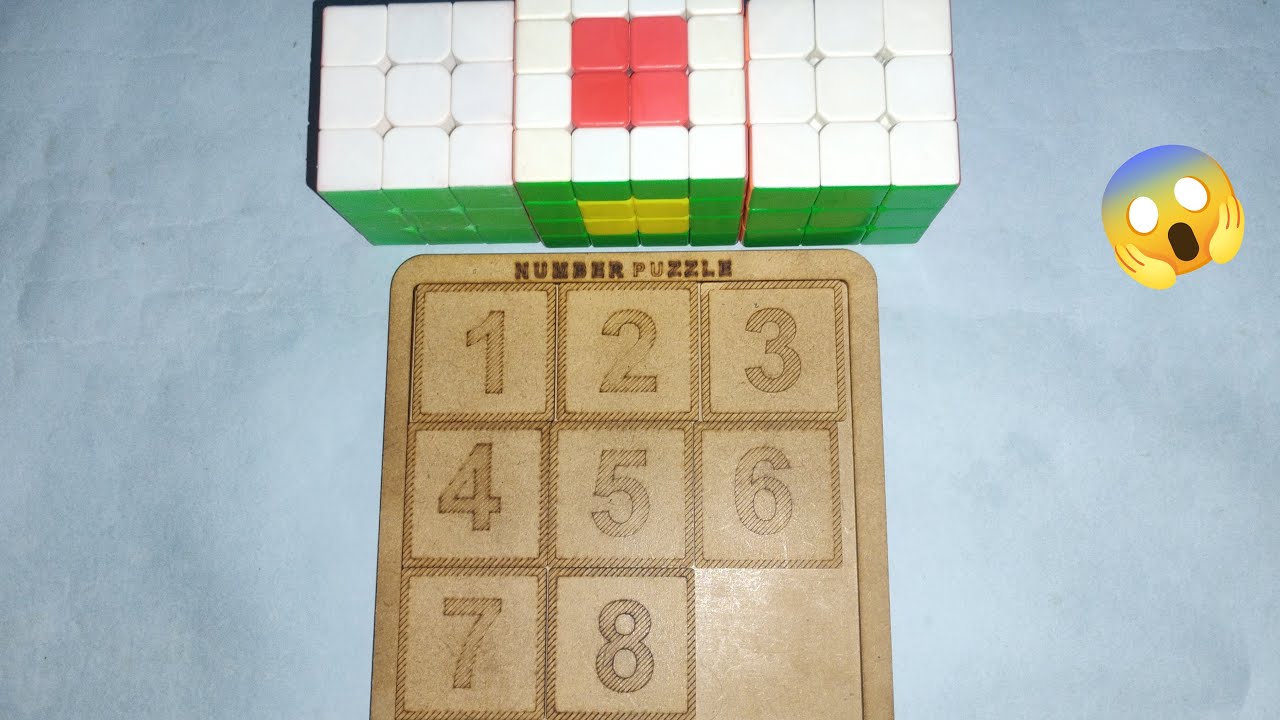 sliding number puzzle solving live - YouTube