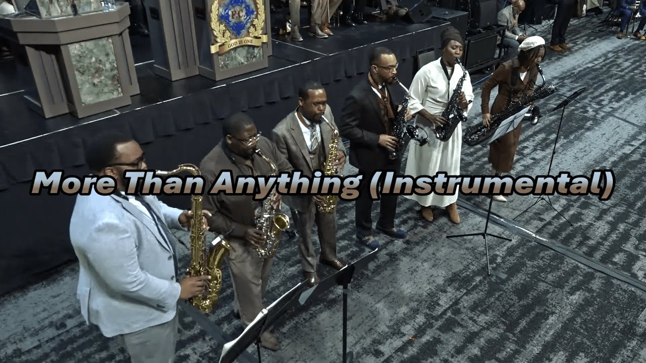 More Than Anything - Musical Selection By First Church Saxophone Ensemble | EOY 2025 | TOG