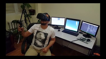 Testing Slicing Game in Unity and HTC Vive