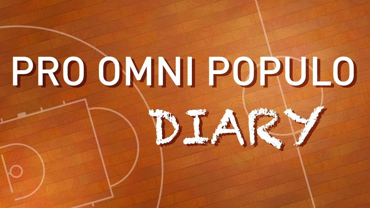 P.O.P. Diary. 23rd week. Sunday basketball stars