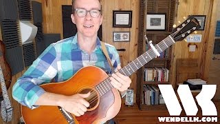 How to play A Mighty Fortress Is Our God on the guitar (Wendell Kimbrough)