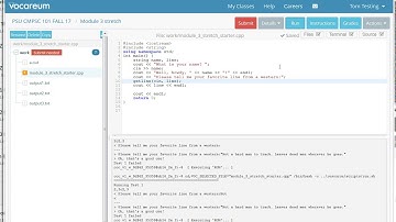 VIDEO 04: Using GETLINE and CIN.IGNORE on a specific problem
