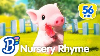 This Little Piggy + More Nursery Rhymes | Badanamu Nursery Rhymes & Kids Songs