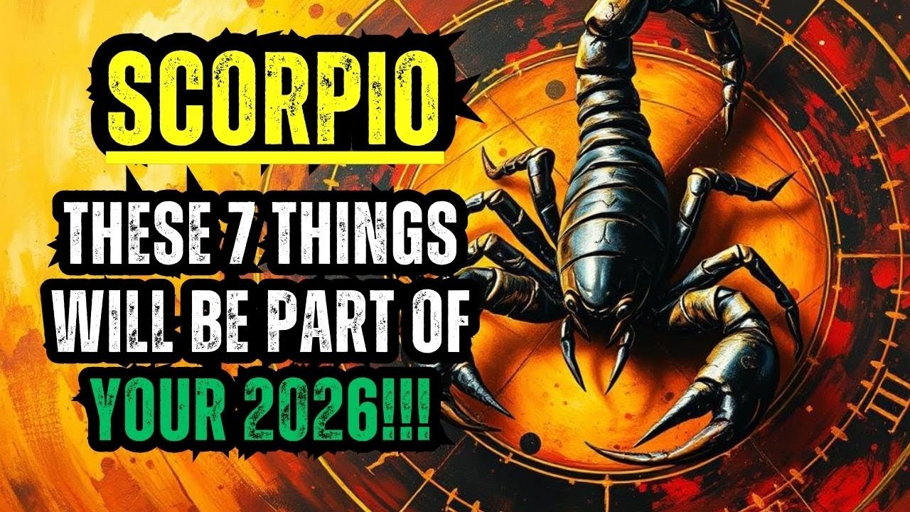 SCORPIO - THESE 7 THINGS WILL BE PART OF YOUR 2026!!!