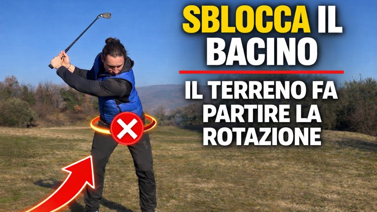 La Fisica della Potenza: Come Sbloccare la Vera Rotazione nello Swing ⛳️