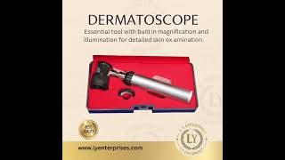 Examine With Clarity Dermatoscope Built-In Magnification And Illumination For Detailed Skin