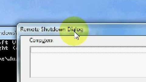 How To Shut Down A PC Remotely