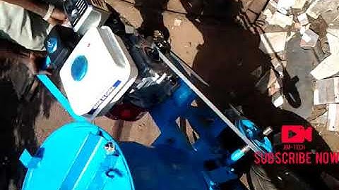 Palm kernel cracking machine construction