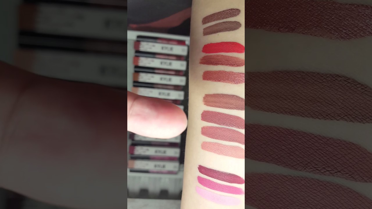 Kylie Jenner Matte Liquid Lipstick 12 Farben Für 1399 Bei Amazon