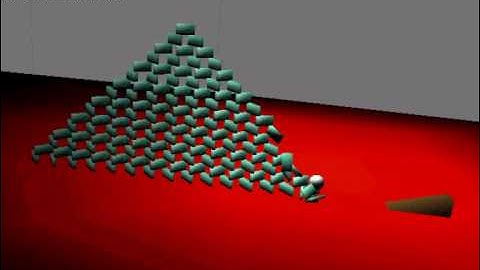 Blender - Domino Test : Wall