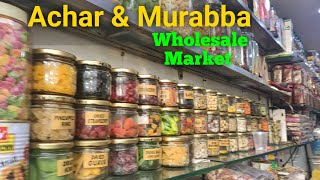 खारी बावली की मशहूर दुकान|Achar,amla, murabba, wholesale market in khari baoli |NCR Vlogs|