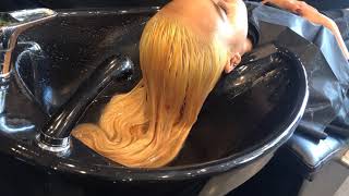 Asian Hair Go Platinum Gray With Shadow Roots