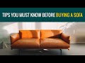 Things no one will tell you to buy a PERFECT SOFA for your Living Room | Woodofa