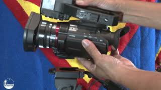 How to Install A Panasonic VW HU1 Detachable handle unit on a
