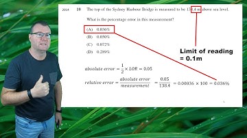 HSC practice - Measurement errors
