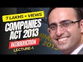 Introduction to Companies Act 2013 [ Chapter-1 Nature of Company]