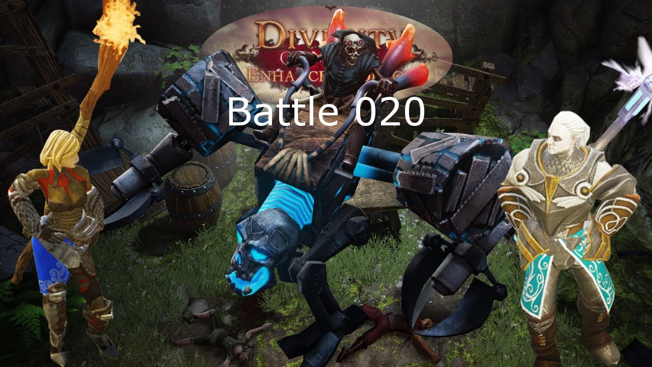 Divinity Original Sin online co-op Battle 20 - Sparkmaster 5000