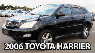 06 Toyota Harrier Lexus Rx300 240g L Package For Sale Youtube