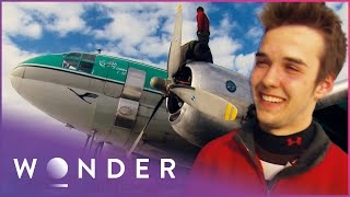 Youngest C-46 Pilot Since World War 2 | Ice Pilots NWT | Wonder