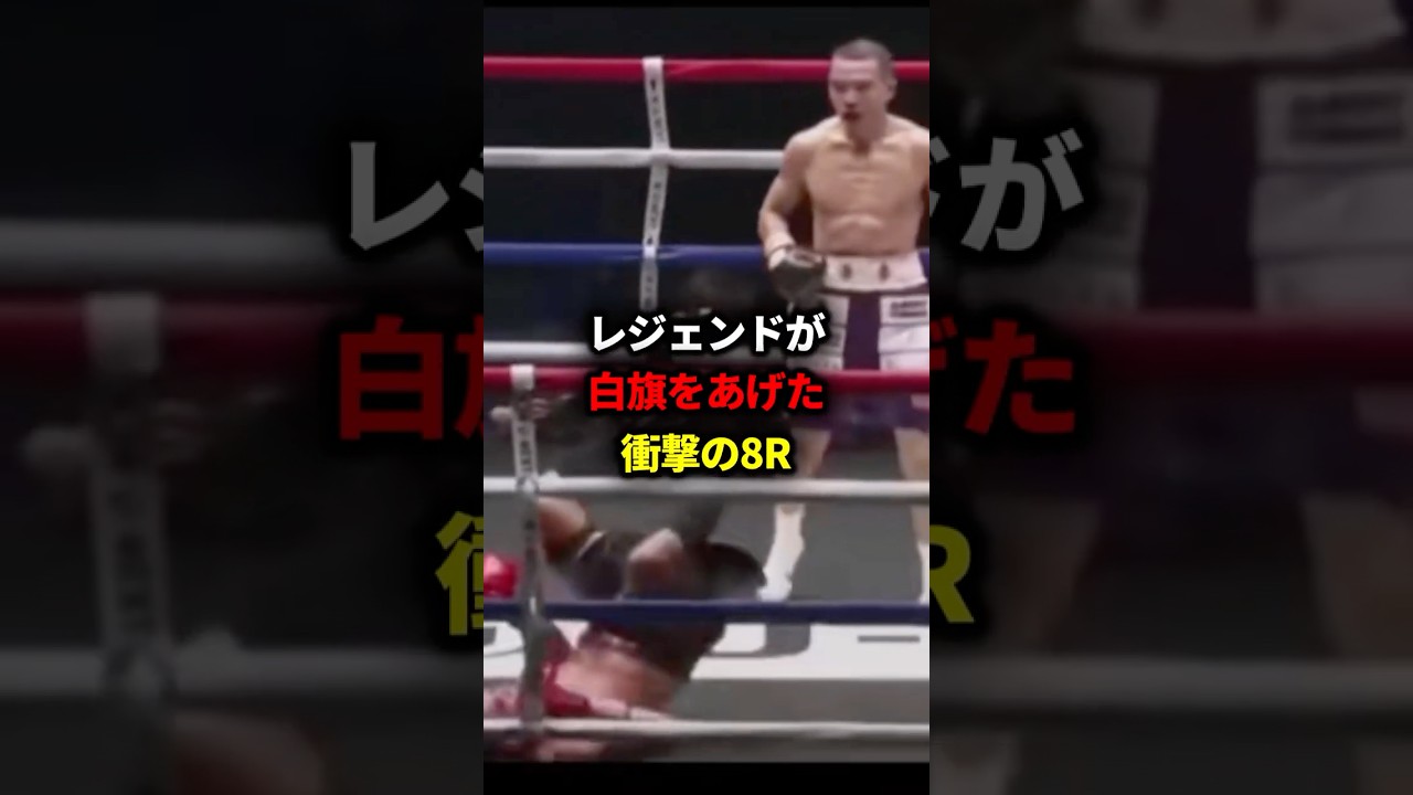 レジェンドが白旗をあげた衝撃の8R#格闘技#ボクシング #boxing #増田陸 #ドネア
