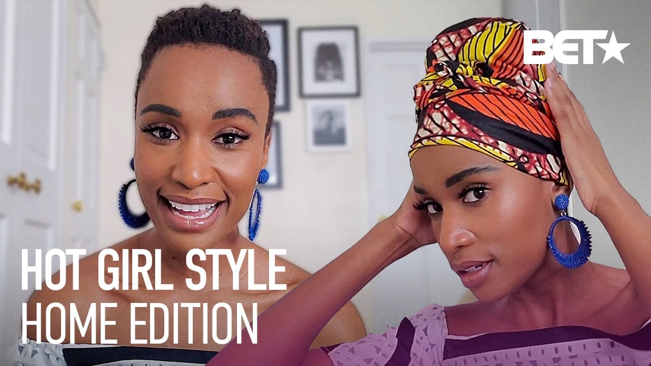 3 Quick & Easy South African Head Wrap Styles By Miss Universe 2019  Zozibini Tunzi | Hot Girl Style - YouTube