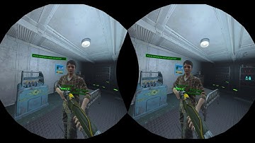 Fallout 4 VR Part 112 - Chores - Headset 3D Cardboard First Time Play