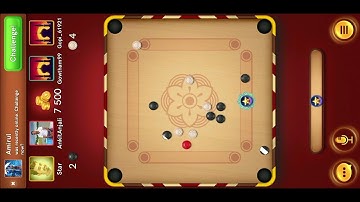 Carrom 4 players game | Carrom pool 2 vs 2 Player game play | carrom games 609