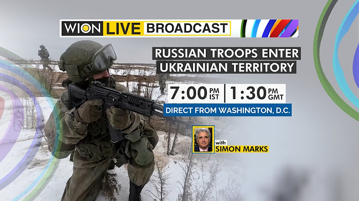 WION Live Broadcast: Russian troops enter Ukraine's breakaway regions | Ukraine declares emergency