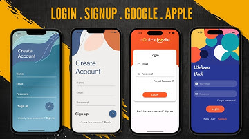 🔒📱 Flutter Firebase Auth • SignUp / SignIn / Google Sign In / Apple Sign In