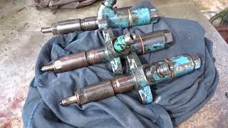 :     6 (1979 ..)\/repair of injectors of the YUMZ 6 tractor (1979)