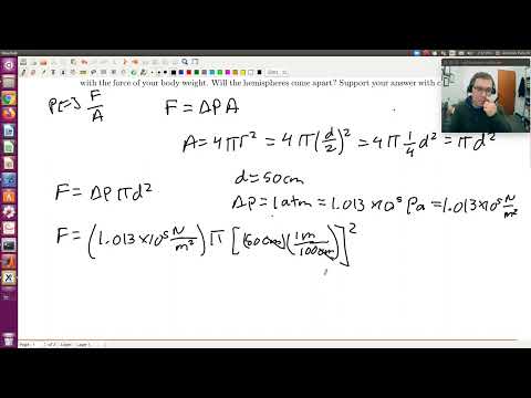 Pressure Example (Chapter 1, Problem 4)