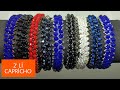 ÇOK KOLAY VE ŞIK AĞ ÖRGÜ BİLEKLİK || KAPRİS BİLEKLİK (2 SIRA) || #DIY #tutorial || CAPRİCHO BRACELET