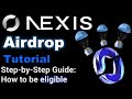 Nexis airdrop guide step by step  incentivized testnet