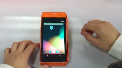 Goodcom 5inch android pos terminal