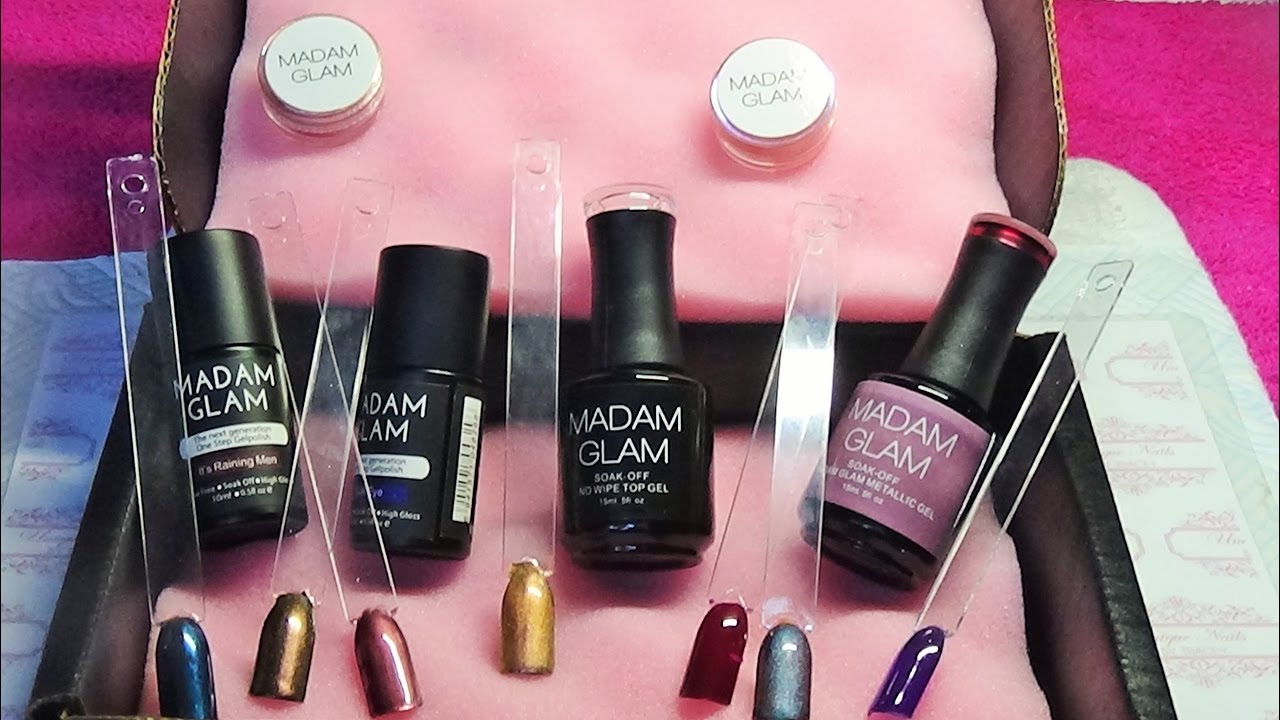 9. Madam Glam Gel Polish Spring Collection - wide 1