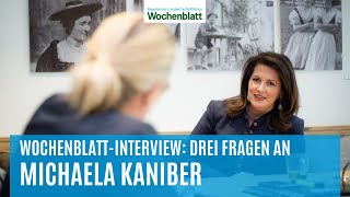 Drei Fragen an Michaela Kaniber, Landwirtschaftsministerin Bayern