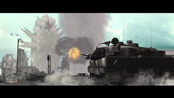 Tank battle -sfx - 3ds max, fume fx, rayfire, after effects, action essentials 2,