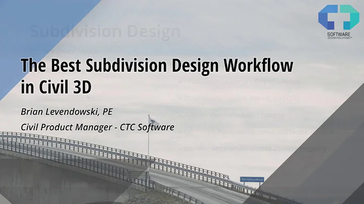 The Best Subdivision Design Workflow in Civil 3D
