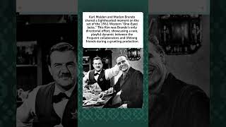 Brando And Malden On The Set Of One-Eyed Jacks