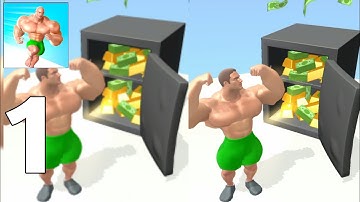 Muscle Rush - Smash Running - Gameplay Walkthrough Part 1 (iOS, Android)