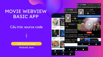 [Đồ án tốt nghiệp Android] - Movie Webview Basic App - Cấu trúc source code