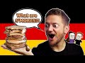 German Tries S'MORES for the FIRST TIME! (At Home Smores Recipe)